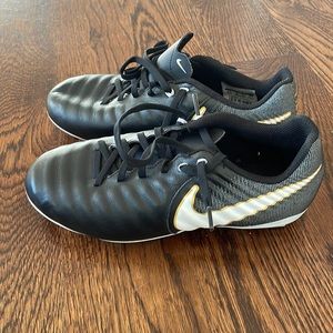 Nike Tiempo cleats; youth size 4.5